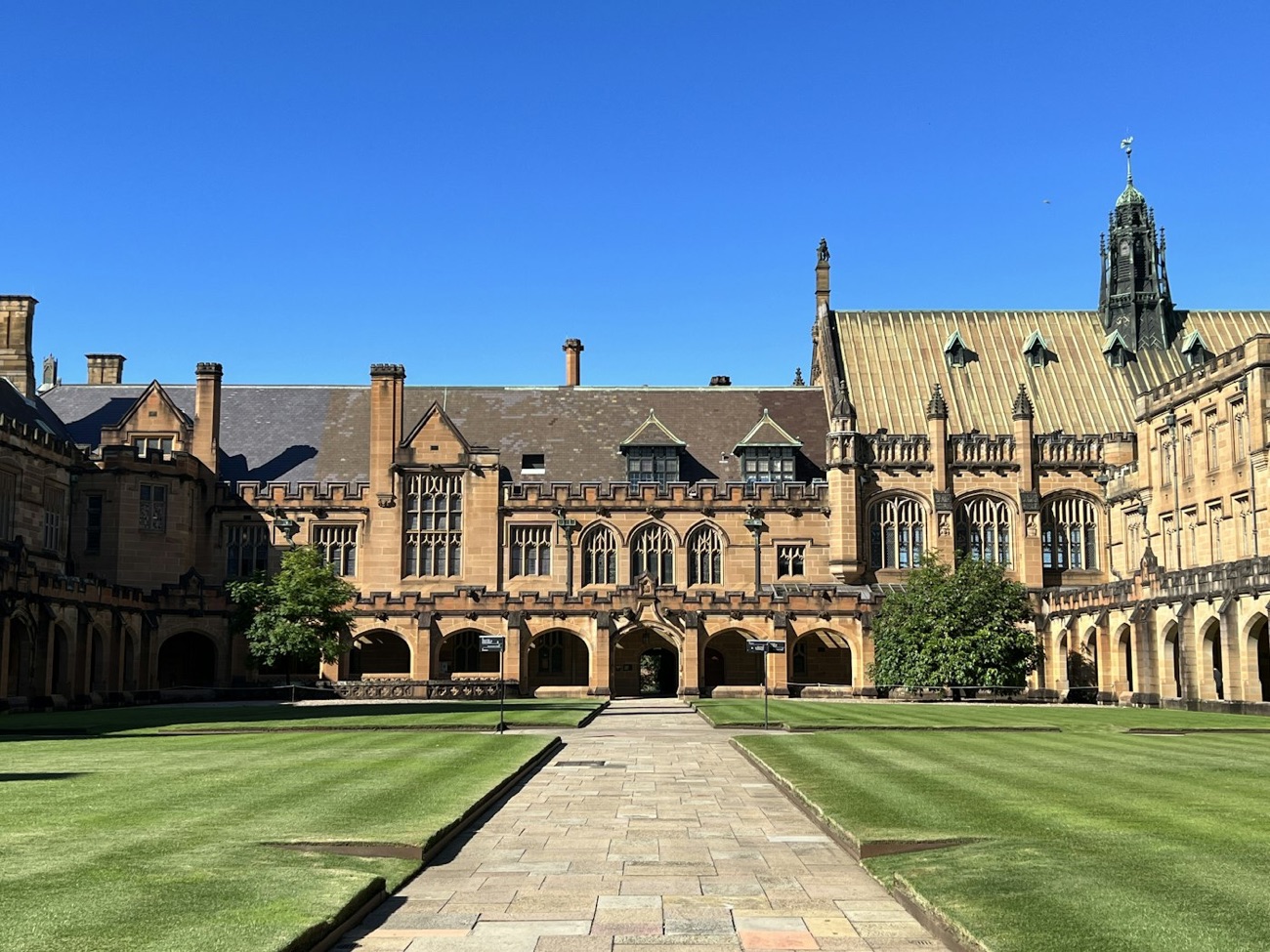 University of Sydney Quadrangle, a short walk from INSULR